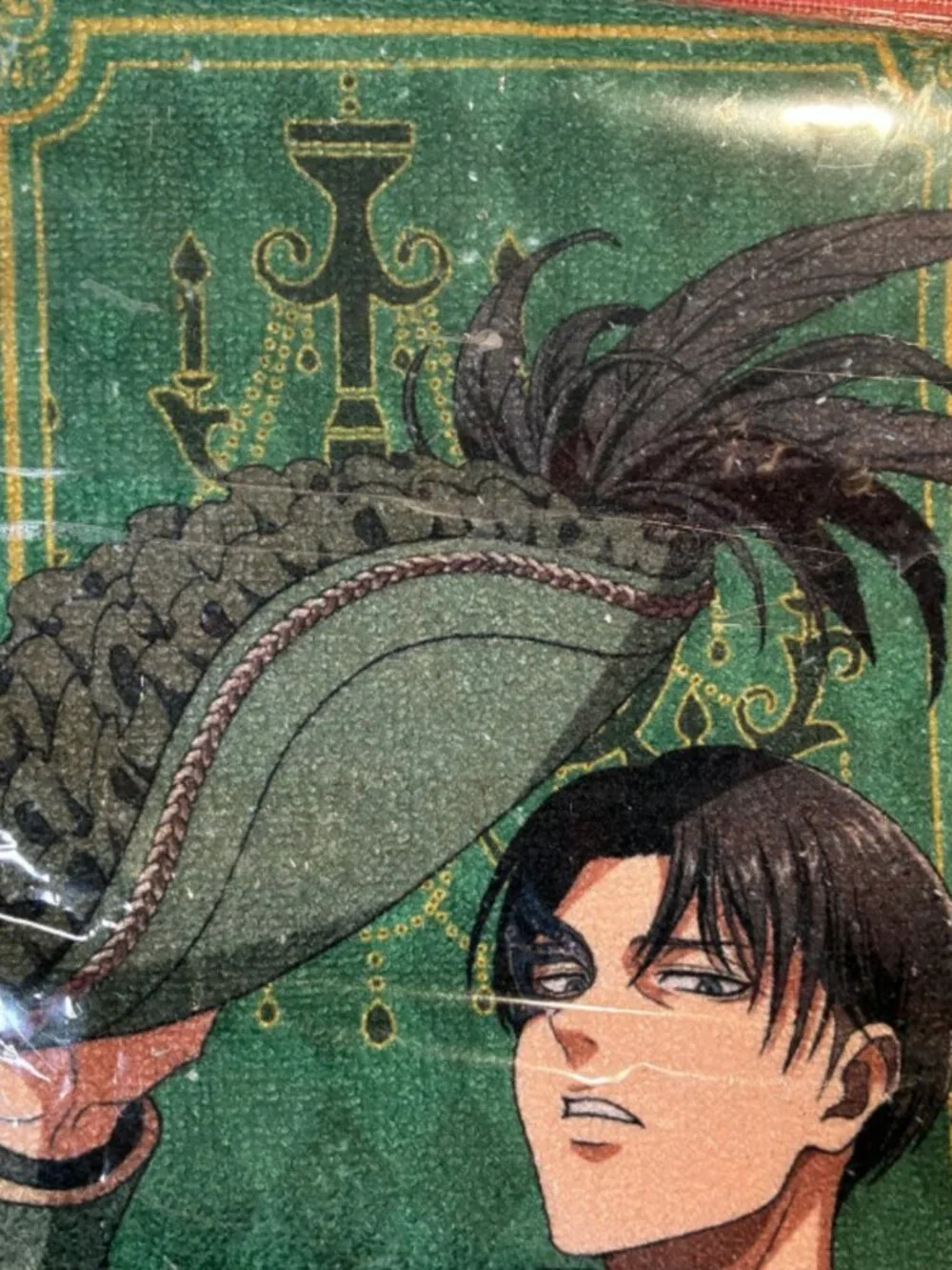 Levi Ackerman Animate Attack on Titan AOT Masquerade Bath towel